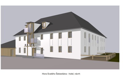 Hora Svatého Šebestiána hotel - oprava hotelu