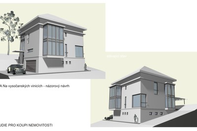 Vila Na Vysočanských vinicích - studie pro koupi nemovitosti