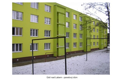 Ústí nad Labem - panelový dům